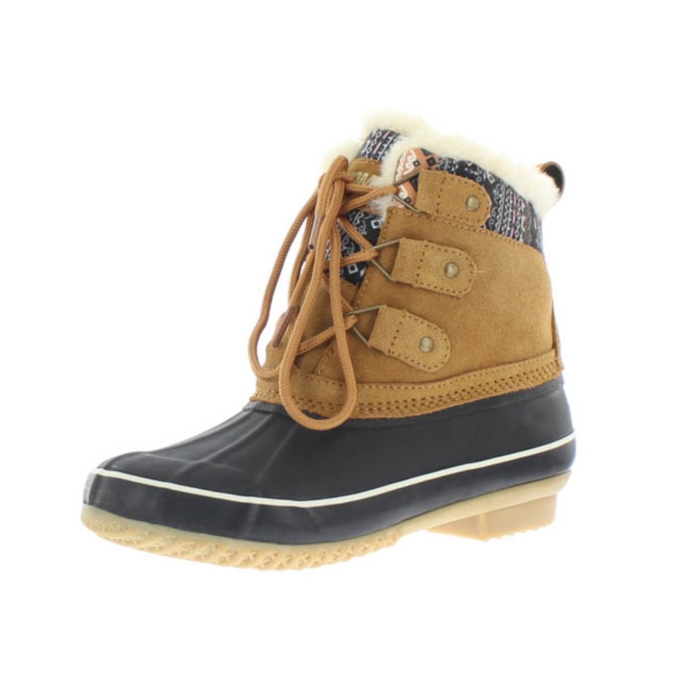 Women's Khombu faux fur lined waterproof lace up boot